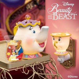 NEW SCENTSY MRS. POTTS AND CHIP WARMERS! 🥀🤍